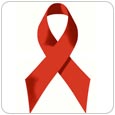 rote Aids Schleife